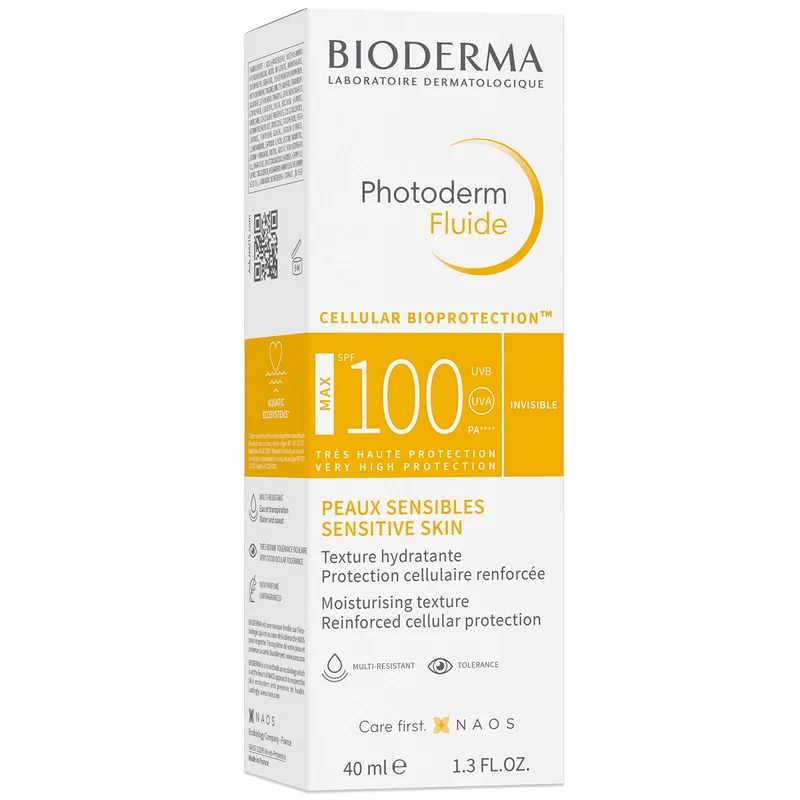 BIODERMA PHOTODERM FLUIDE MAX SPF100 INVISIBLE 40ML BIODERMA PHOTODERM FLUIDE MAX SPF100 INVISIBLE 40ML