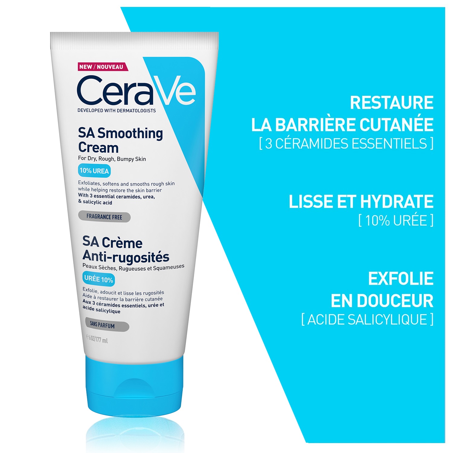 CERAVE SA CRÈME ANTI-RUGOSITÉS 177ML CERAVE SA CRÈME ANTI-RUGOSITÉS 177ML