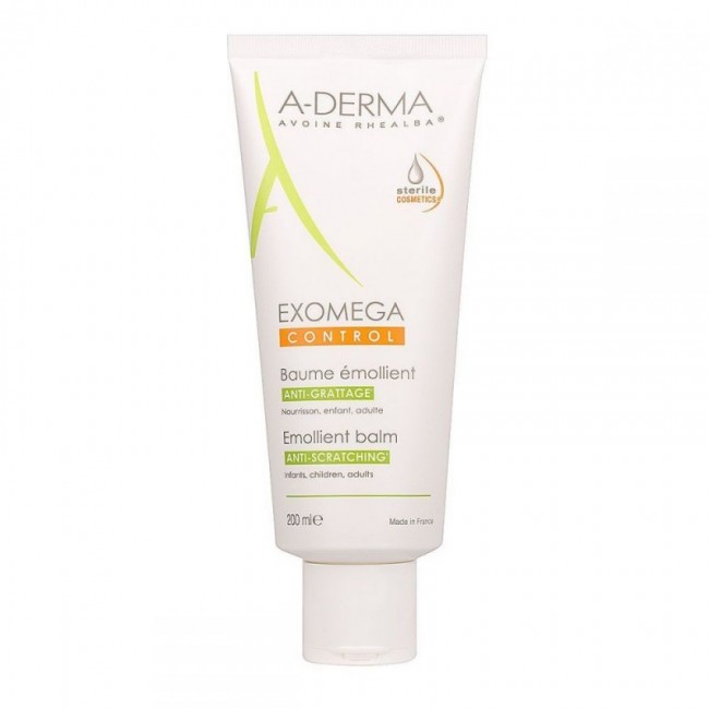 A-DERMA EXOMEGA CONTROL BAUME ÉMOLLIENT – 200 ML A-DERMA EXOMEGA CONTROL BAUME ÉMOLLIENT – 200 ML