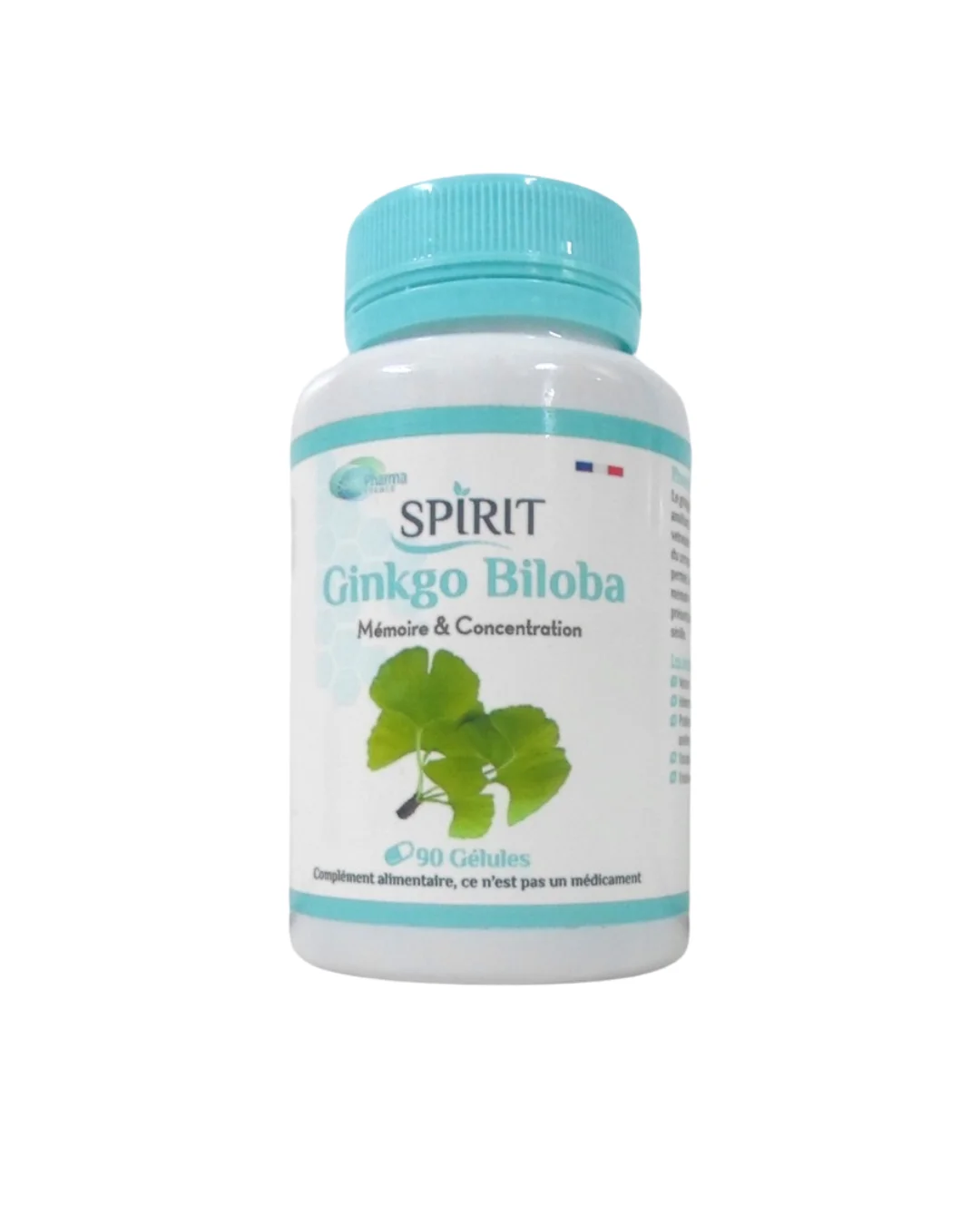 SPIRIT PHARMA GINKGO BILOBA 90 GELULES SPIRIT PHARMA GINKGO BILOBA 90 GELULES