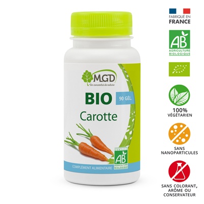 MGD CAROTTE BIO PILLULIER 90 GÉLULES MGD CAROTTE BIO PILLULIER 90 GÉLULES