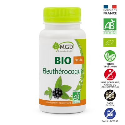 MGD ELEUTHEROCOQUE BIO PILLULIER 90 GÉLULES MGD ELEUTHEROCOQUE BIO PILLULIER 90 GÉLULES