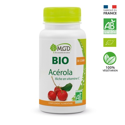 MGD ACEROLA BIO 50 COMPRIMÉS MGD ACEROLA BIO 50 COMPRIMÉS