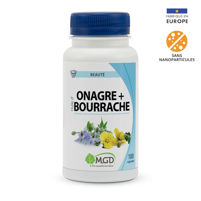 MGD HUILE D'ONAGRE +BOURRACHE PILLULIER 100 CAPSULES MGD HUILE D'ONAGRE +BOURRACHE PILLULIER 100 CAPSULES