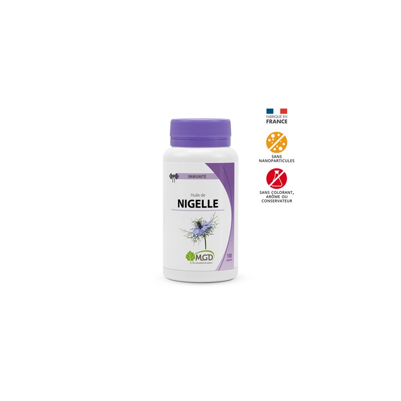 MGD HUILE DE NIGELLE PILLULIER 100 CAPSULES MGD HUILE DE NIGELLE PILLULIER 100 CAPSULES
