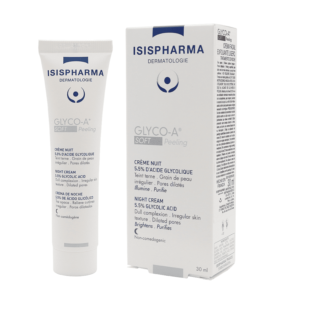 ISISPHARMA GLYCO A SOFT PEELING CRÈME NUIT 30ML ISISPHARMA GLYCO A SOFT PEELING CRÈME NUIT 30ML
