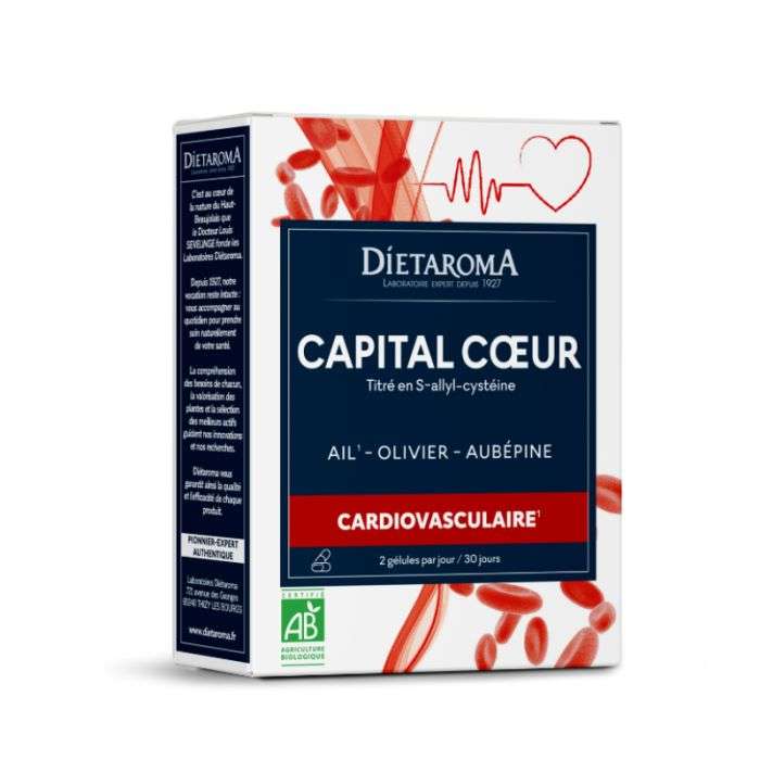 DIETAROMA CAPITAL COEUR 60 GELULES DIETAROMA CAPITAL COEUR 60 GELULES