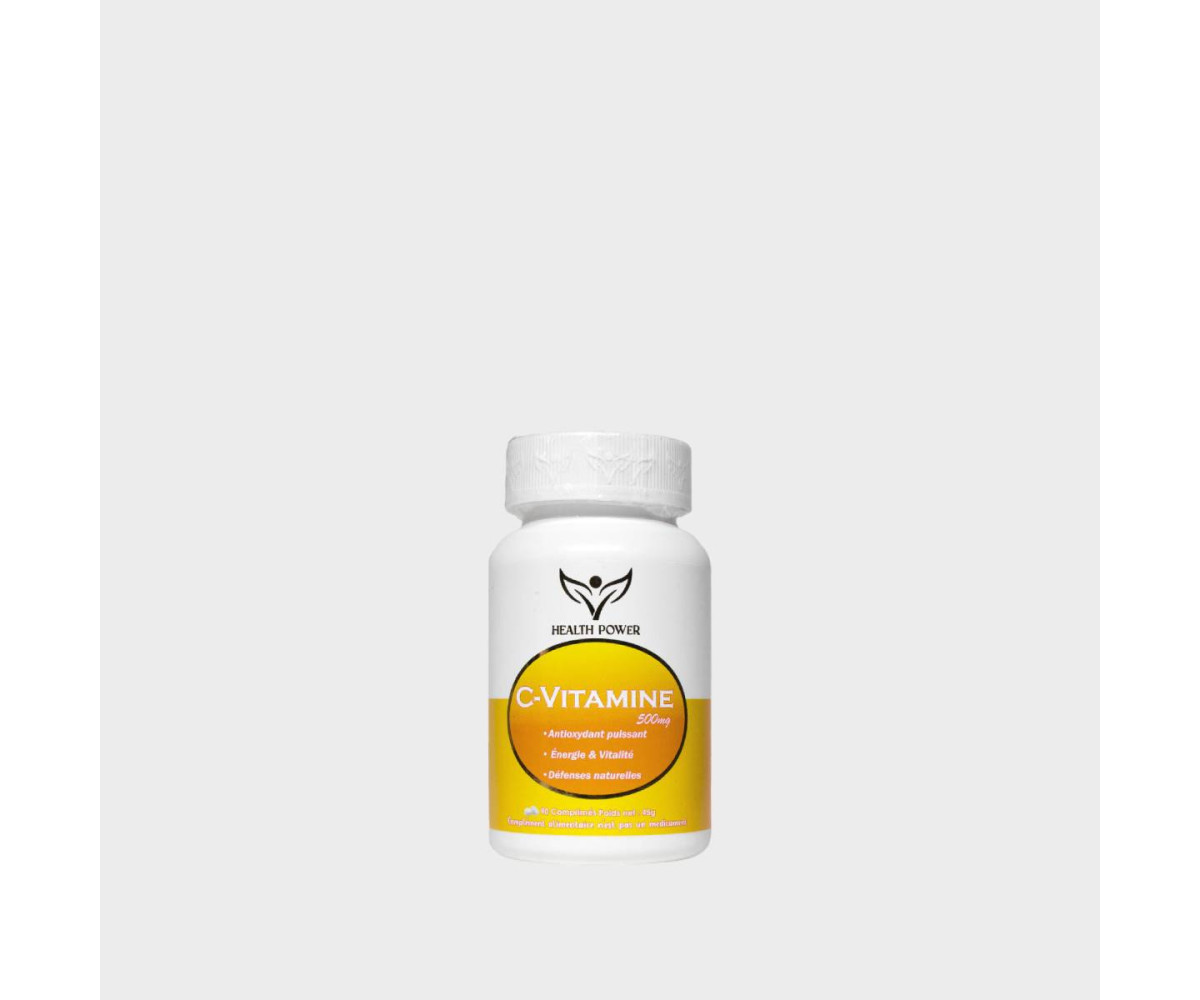 HEALTH POWER – VITAMINE C 500MG – 90 GÉLULES HEALTH POWER – VITAMINE C 500MG – 90 GÉLULES