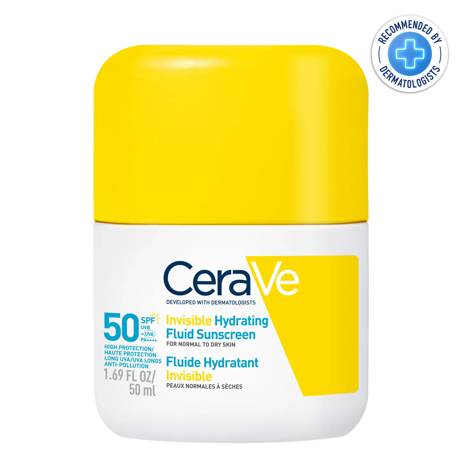 CERAVE FLUIDE HYDRATANT INVISIBLE SPF50 50ML CERAVE FLUIDE HYDRATANT INVISIBLE SPF50 50ML