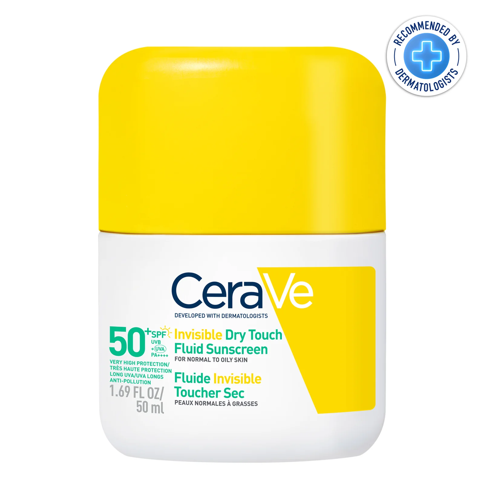 CERAVE FLUIDE SOLAIRE INVISIBLE TOUCHER SEC SPF50+ 50ML CERAVE FLUIDE SOLAIRE INVISIBLE TOUCHER SEC SPF50+ 50ML