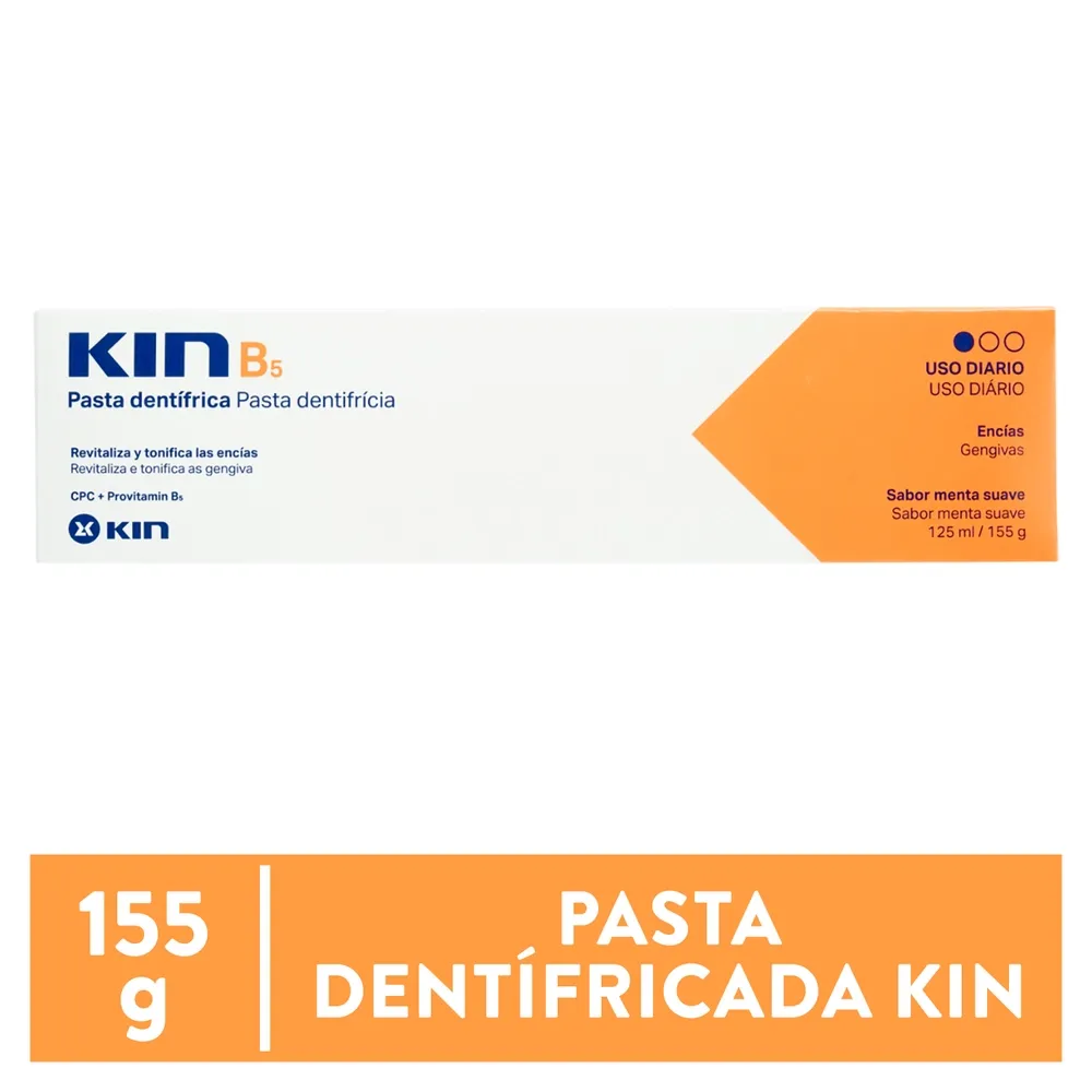 KIN DENTIFRICE PASTA B5 125 ML KIN DENTIFRICE PASTA B5 125 ML